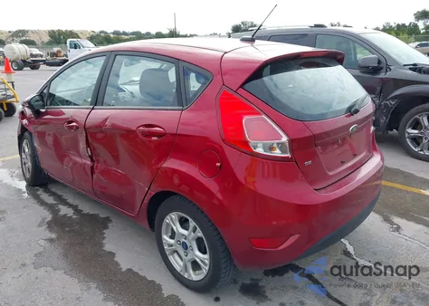 2015 Ford Fiesta Se из США, поврежденный, VIN 3FADP4EJ8FM125880